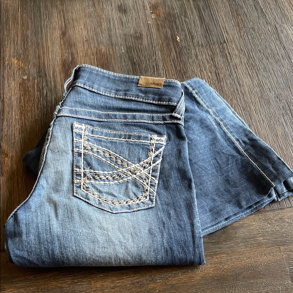 Ariat Women's Dark Blue trouser Jean.